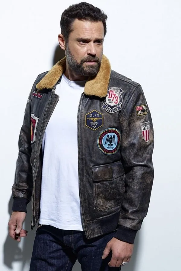 CHAQUETA HOMBRE DAYTONA F4 COW ASPHALT BLACK