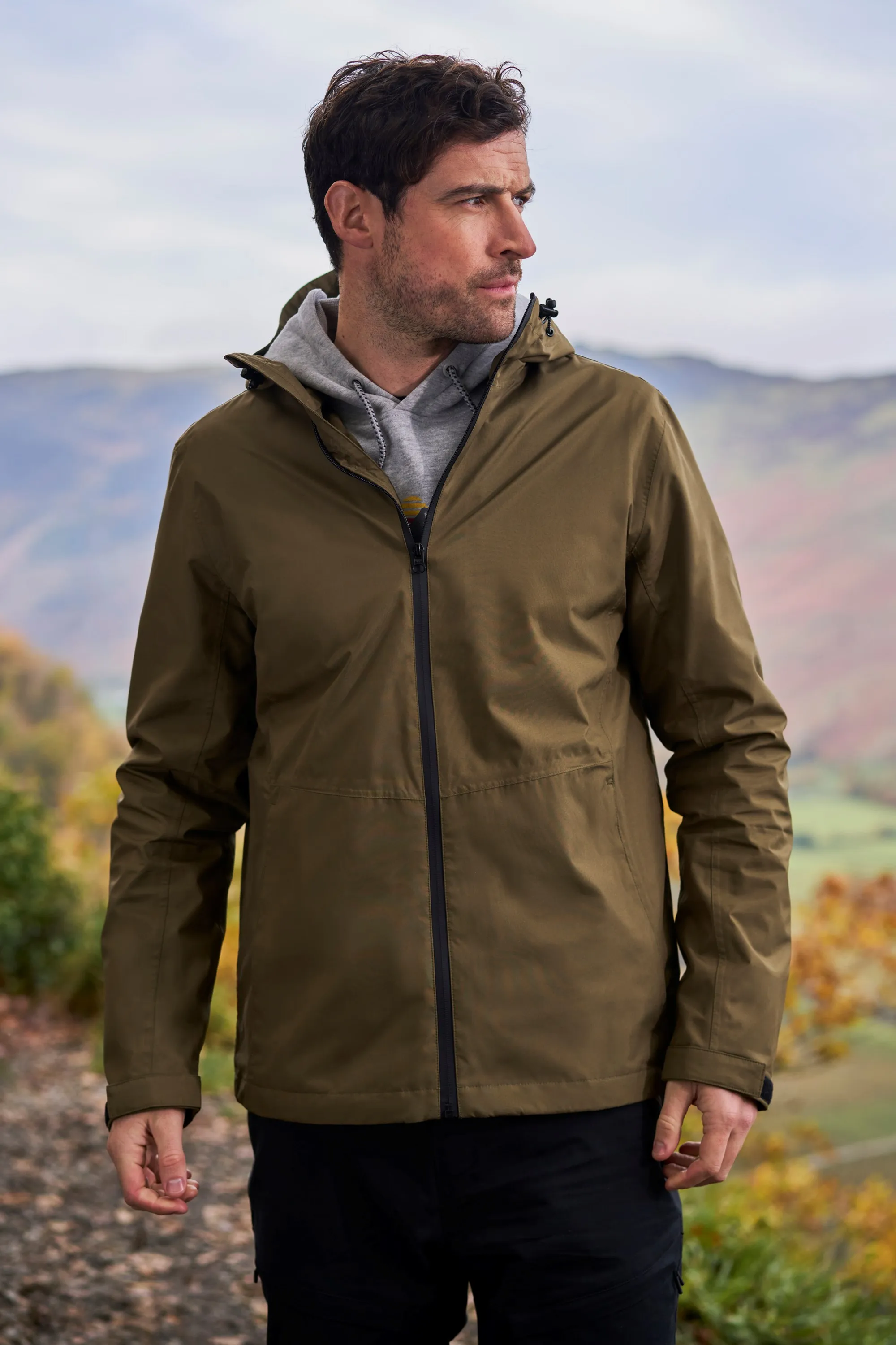 Chaqueta impermeable Covert hombre