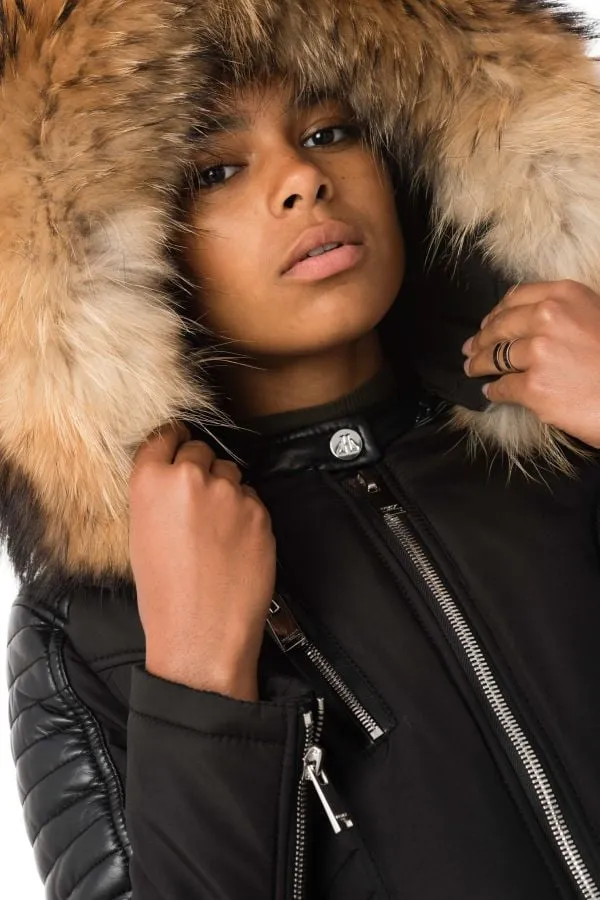 Chaqueta Mujeres Horspist Nounou Noir Col Naturel