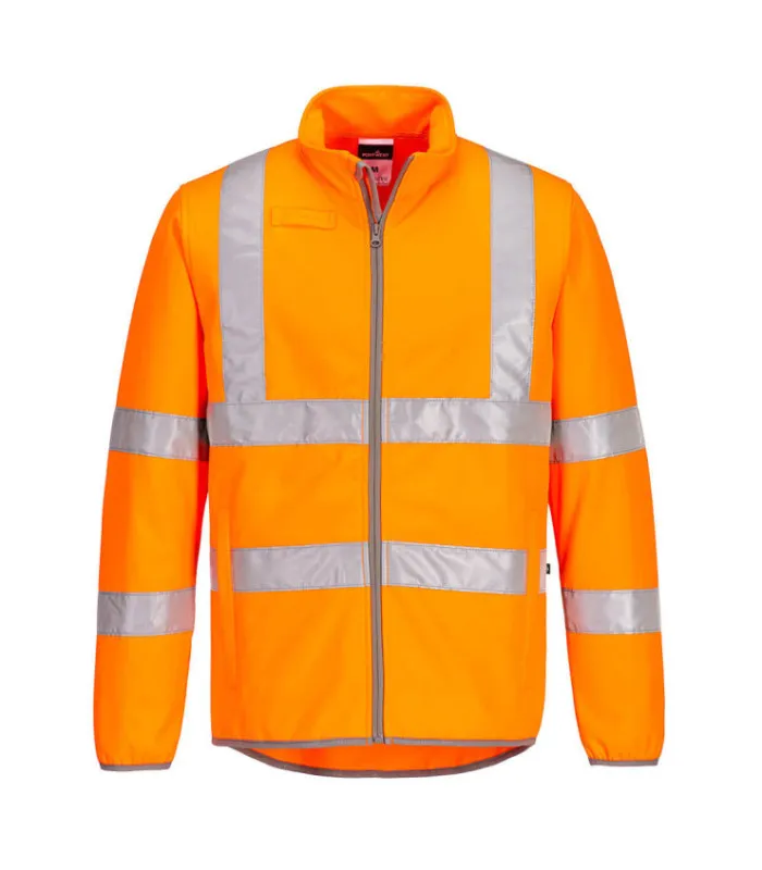 Chaqueta Softshell de alta visibilidad de tejido ecológico (2 Capas) impermeable PORTWEST EC24