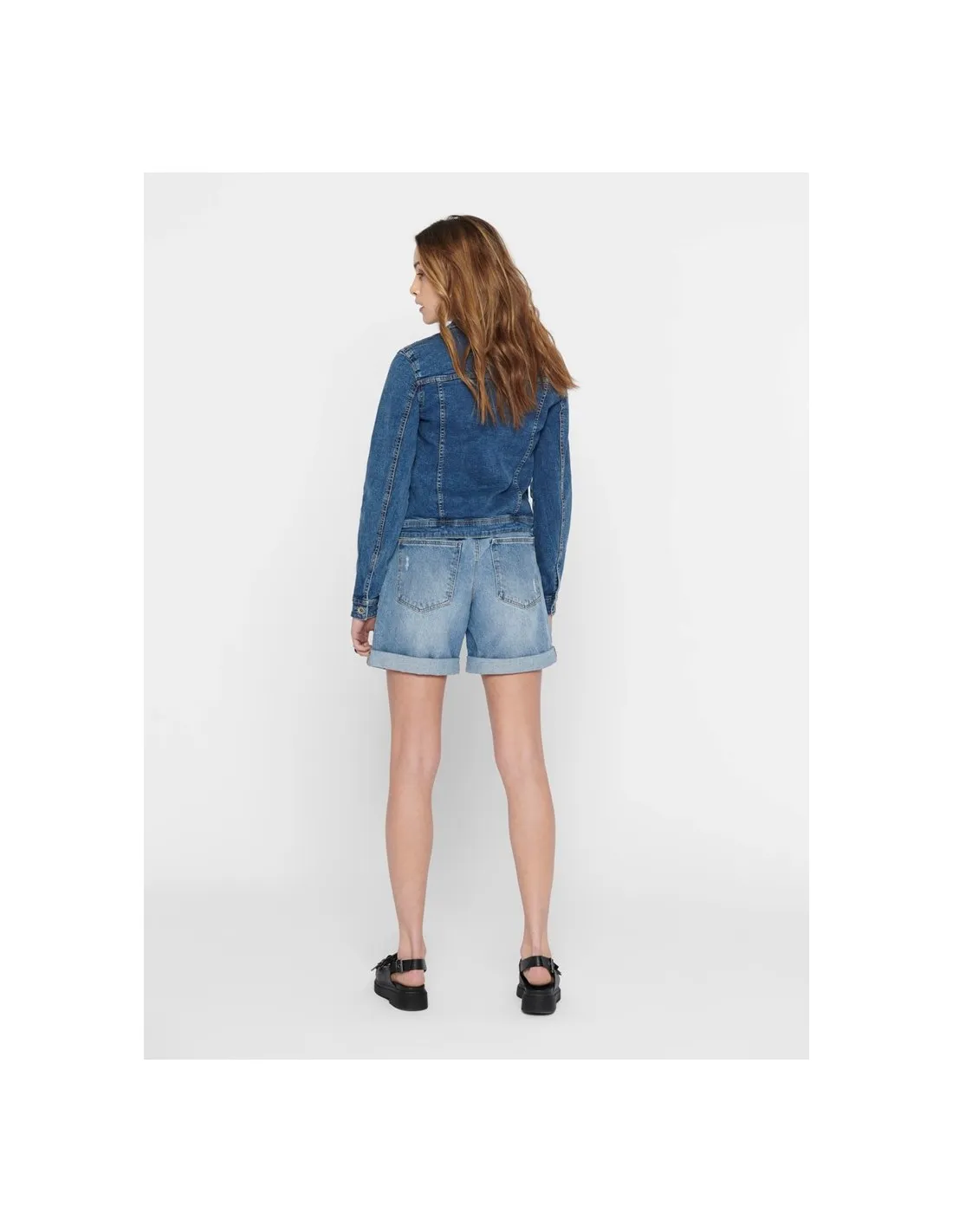 Chaqueta vaquera ajustada de Only