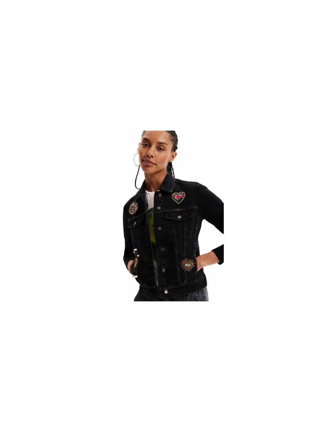 Chaqueta vaquera con parches de Desigual