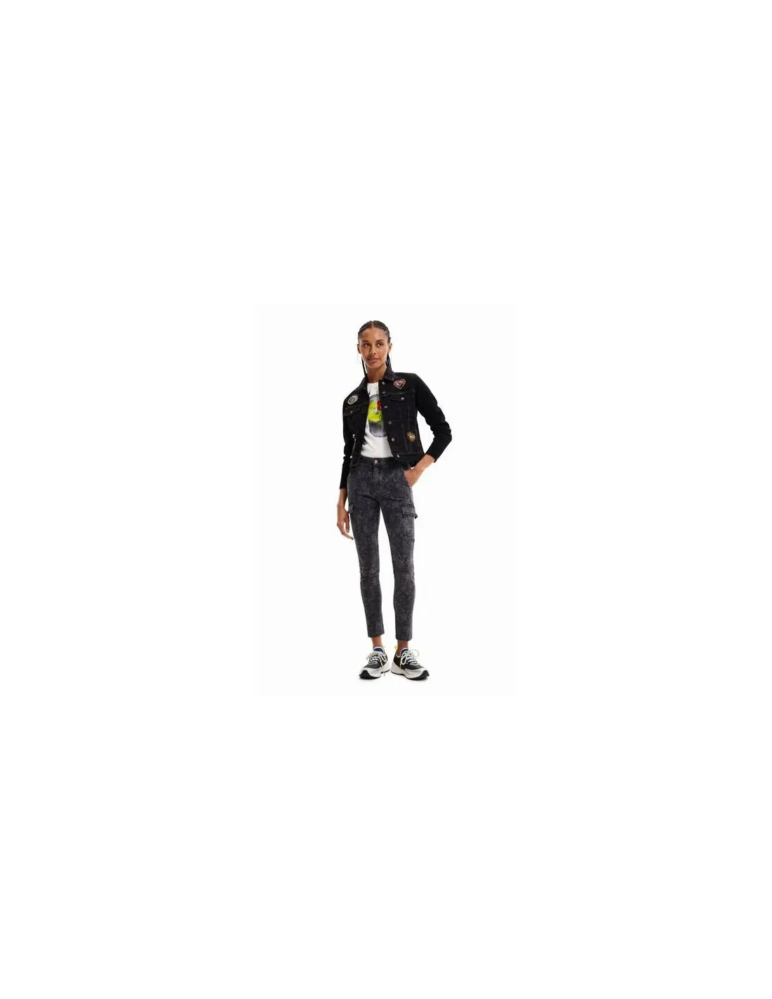 Chaqueta vaquera con parches de Desigual