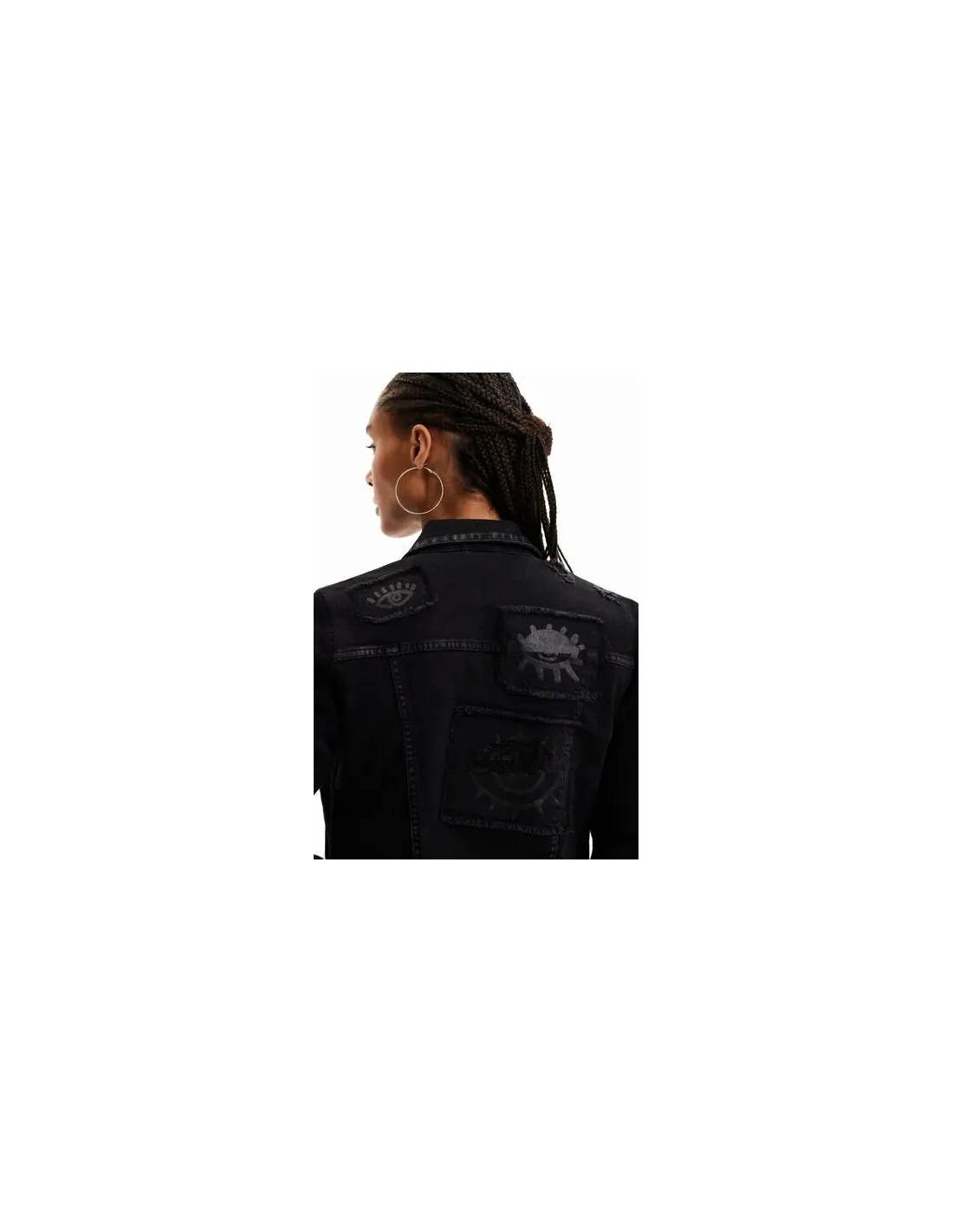 Chaqueta vaquera con parches de Desigual