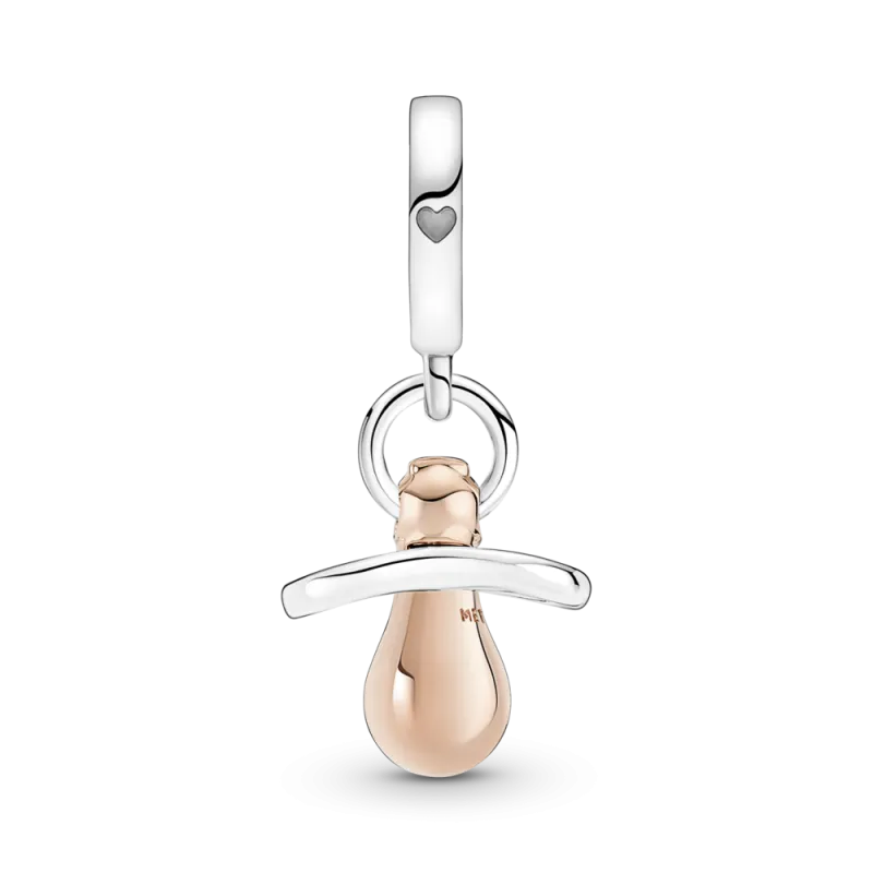CHARM PANDORA COLGANTE PLATA ROSE CHUPETE BEBE 781490C01