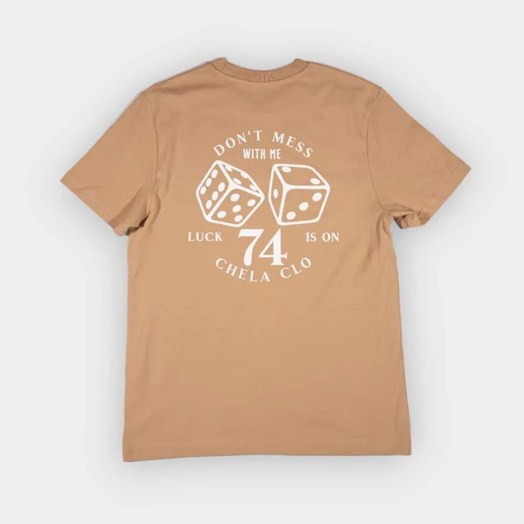 Chela Clo – Camiseta Luck is on