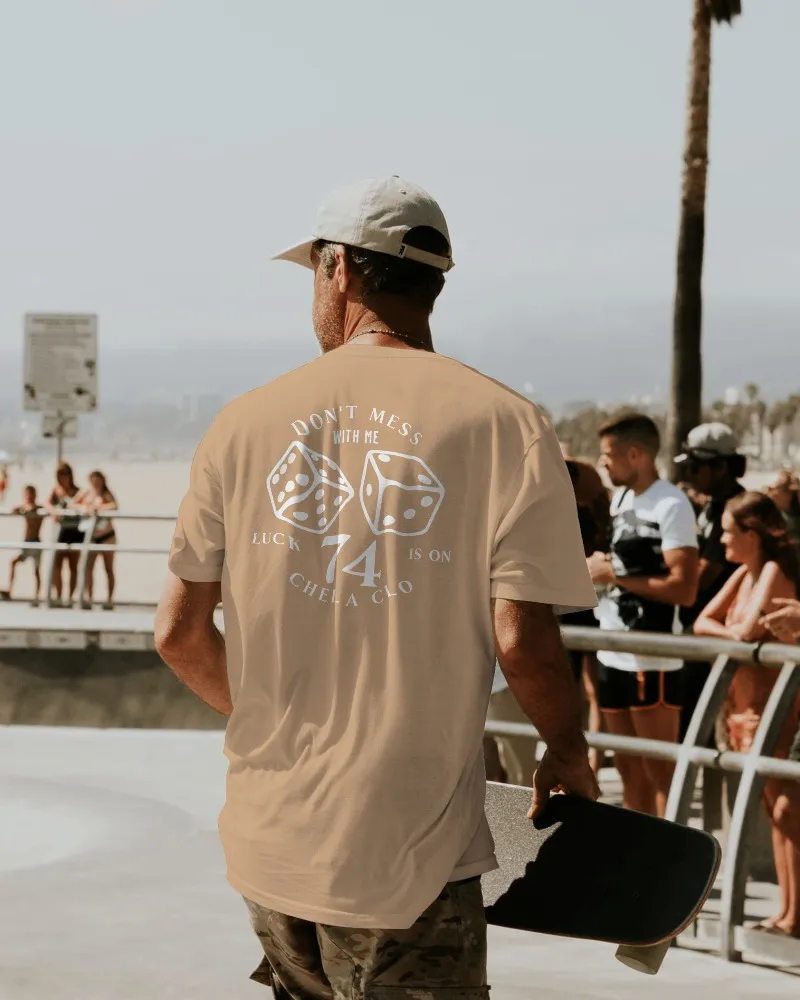 Chela Clo – Camiseta Luck is on