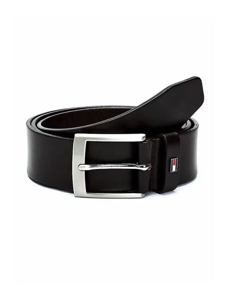 cinturon tommy hilfiger adan marron para hombre