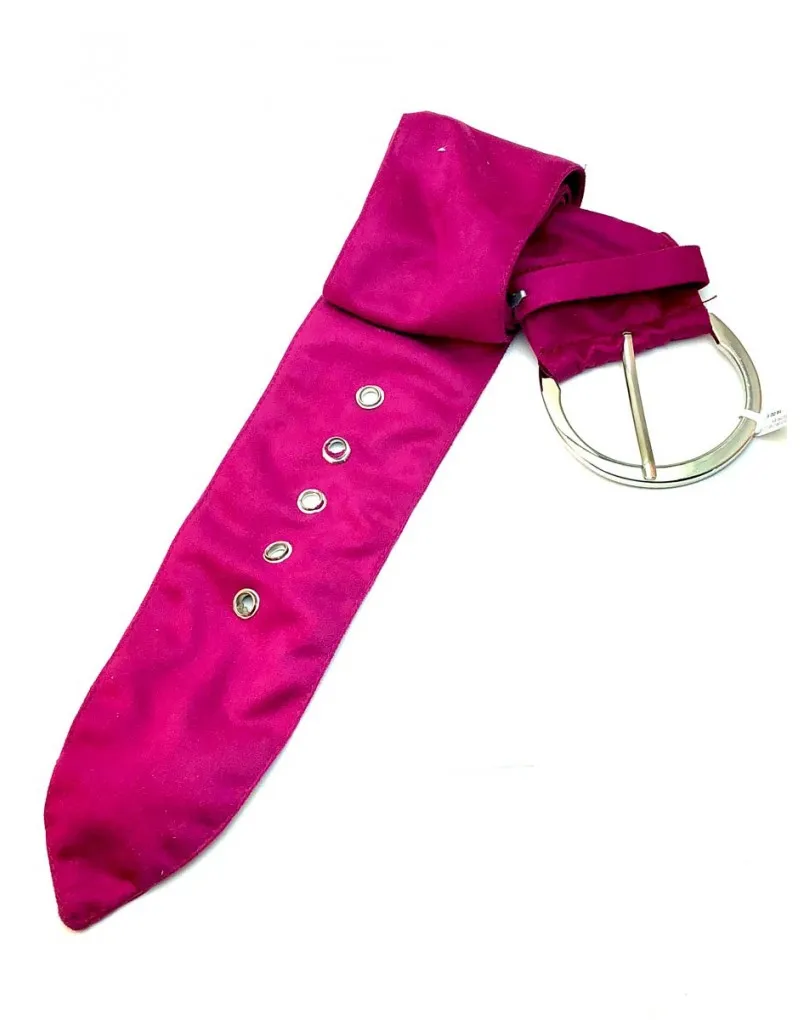 CINTURONES DE VESTIR EN ANTELINA FUCSIA, IDEALES PARA BODAS Y PARA COMBINAR CON TU BOLSO A JUEGO