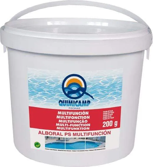 CLORO ANTIALGA ALBORAL TAB.250G. 202605 QUIMICAMP  PACK 4 UNIDADES