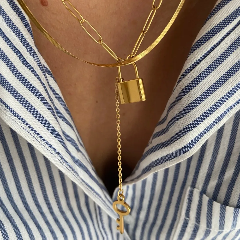 Collar Brindisi Lock Oro