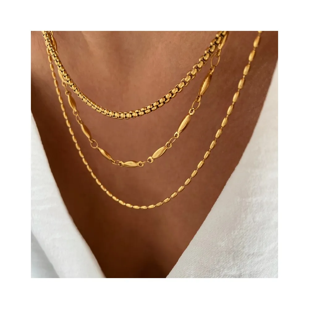 Collar Manet Oro (Varias Medidas)