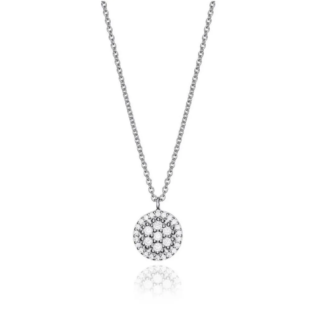 Collar Viceroy Jewels de plata de ley con circonitas para mujer