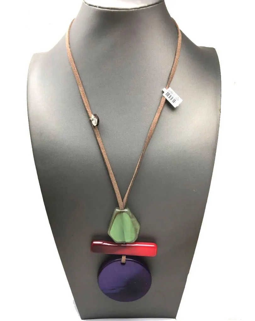 COLLARES LARGOS CON PRECIOSO Y ORIGINAL COLGANTE DE COLOR