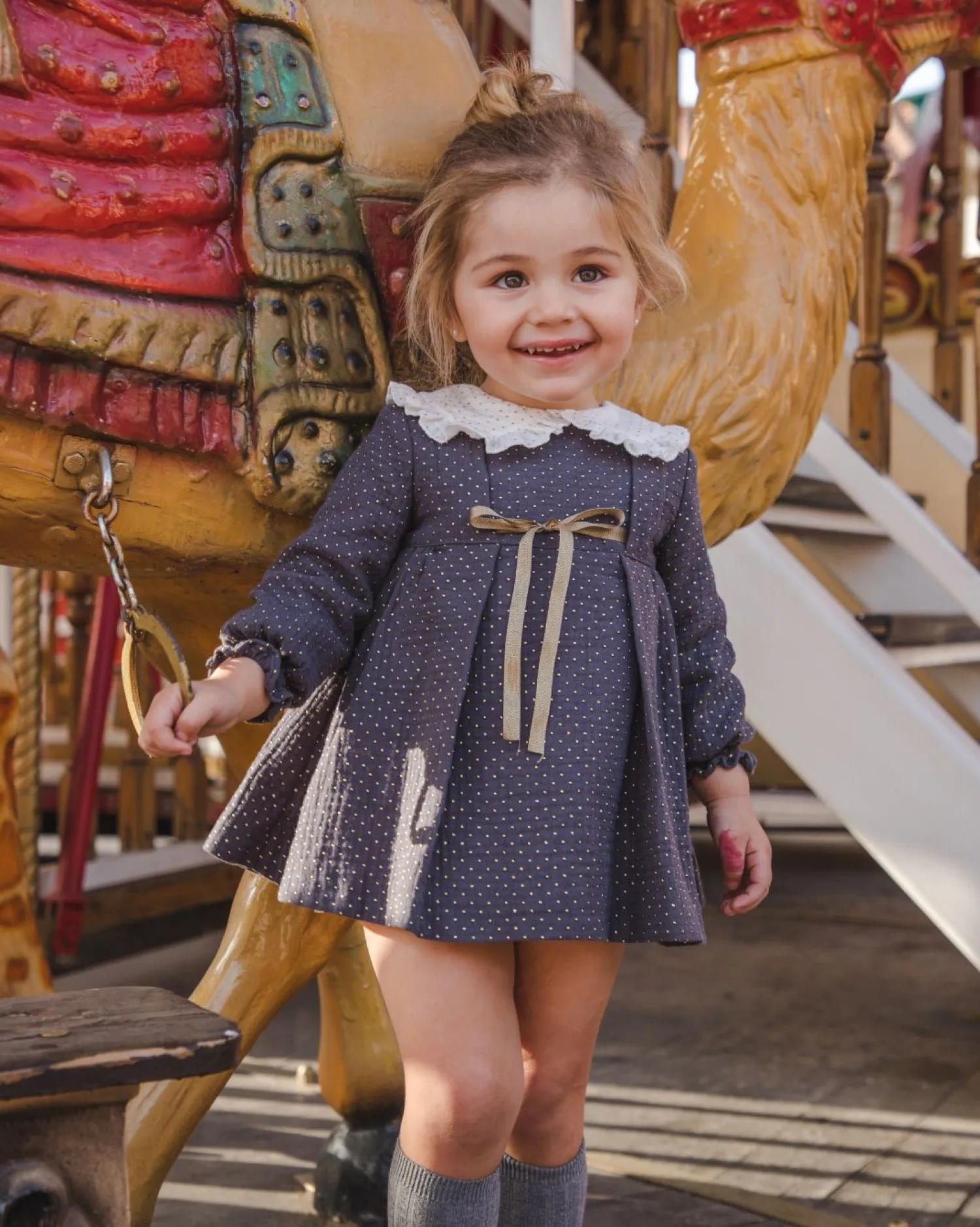 Conjunto para niña colección oro de José Varón