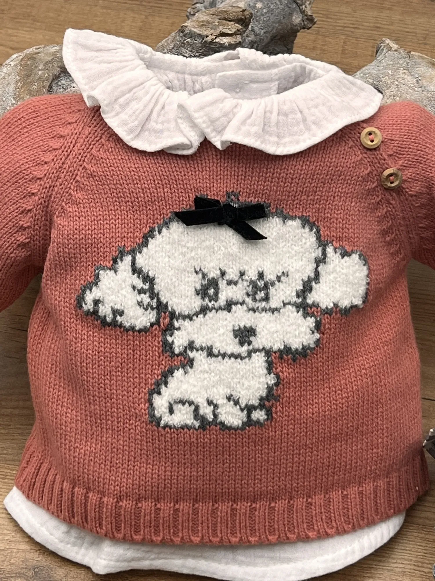 Conjunto para niña de tres piezas Colección Marilyn