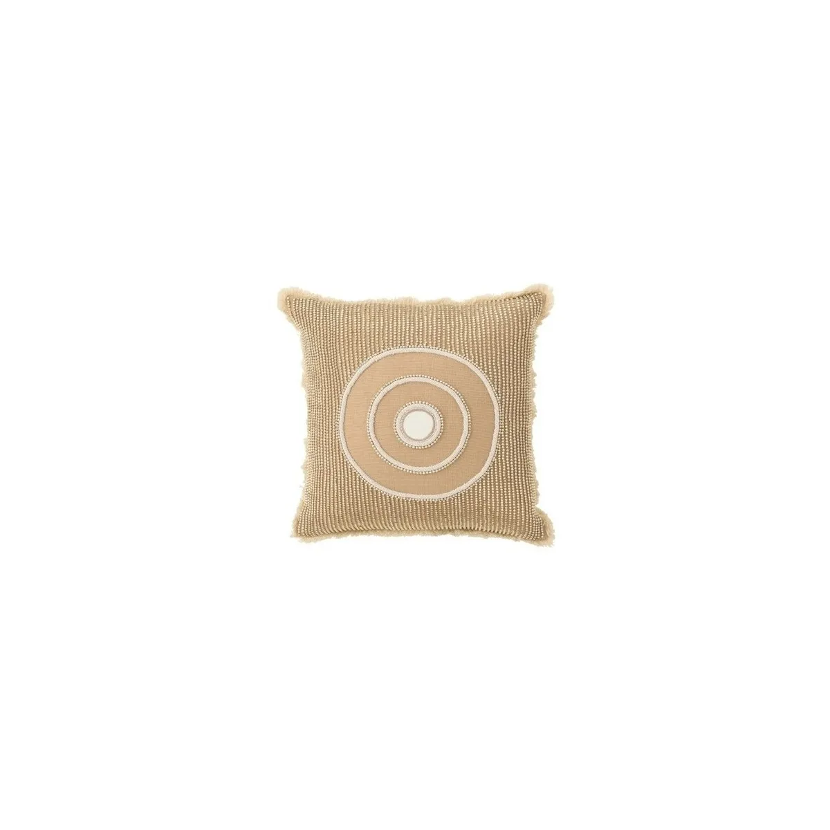 COUSSIN CERCLE IBIZ CO BLA/BEI (49.5x49.5x4cm)