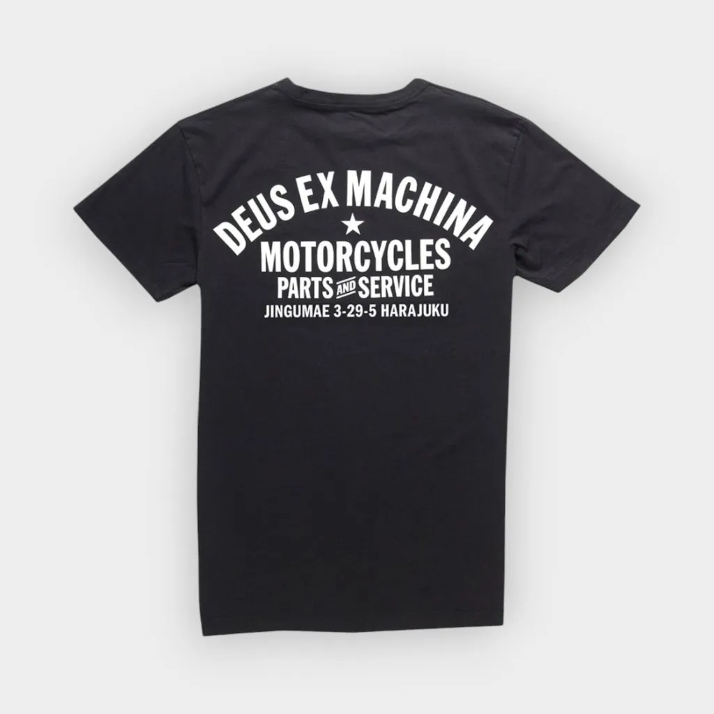 Deus Ex Machina – Camiseta Tokyo address black