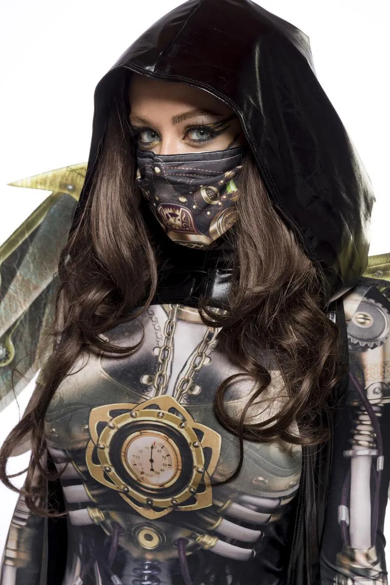 Disfraz de mujer retro futurista 