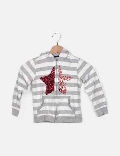 El Corte Inglés Chaqueta gris a rayas