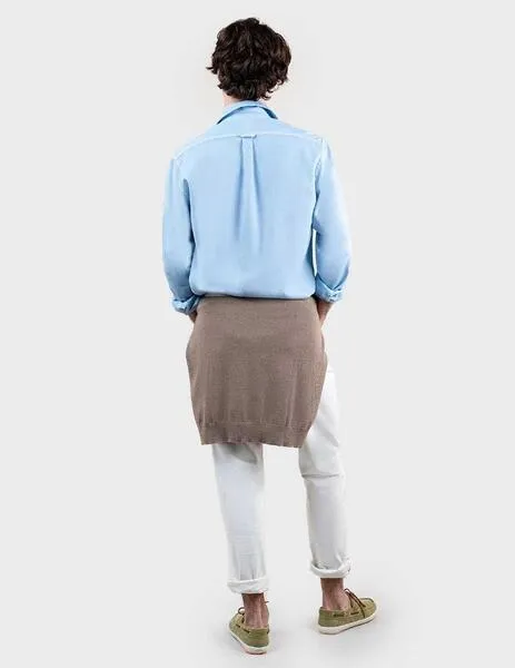 El Ganso Garment Camisa Lisa azul para hombre
