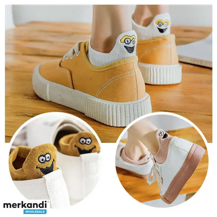 Eleva tu juego de calcetines con los calcetines de corte bajo Groovies: ¡el mejor impulso para el estado de ánimo! TALLA S/M !!!