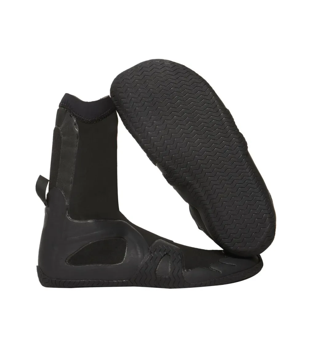 ESCARPIN VISSLA 7 SEAS 5MM ROUND TOE BOOTIE  BLACK