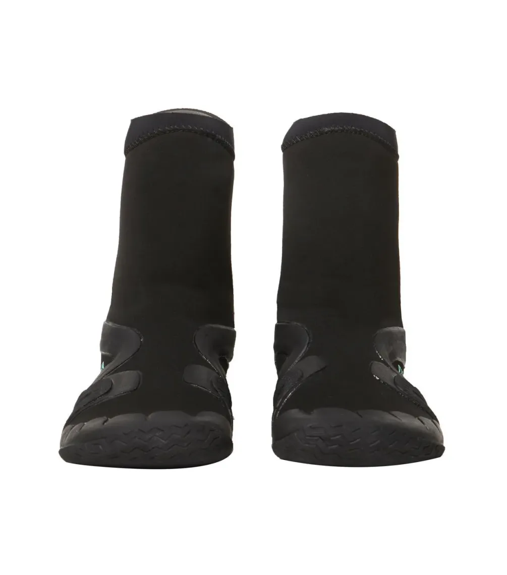 ESCARPIN VISSLA 7 SEAS 5MM ROUND TOE BOOTIE  BLACK
