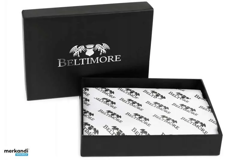 Estuche de cuero para bolígrafos Beltimore rojo G91