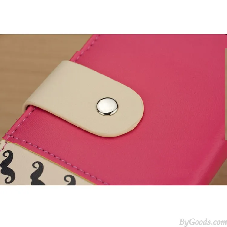 Fashion Funny Beard Printed Wallet