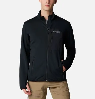 Forro polar con diseño de cuadrícula con Triple Canyon™ para hombre