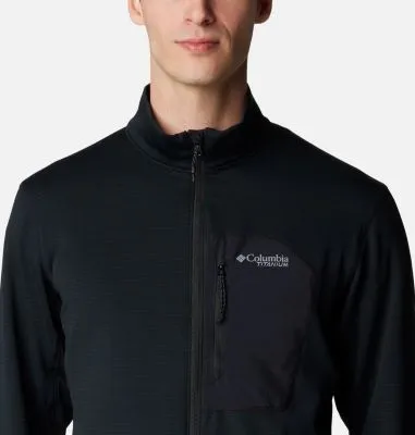 Forro polar con diseño de cuadrícula con Triple Canyon™ para hombre