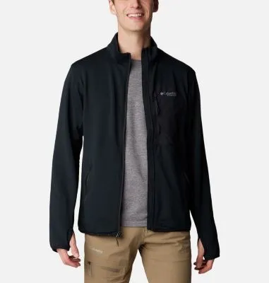 Forro polar con diseño de cuadrícula con Triple Canyon™ para hombre