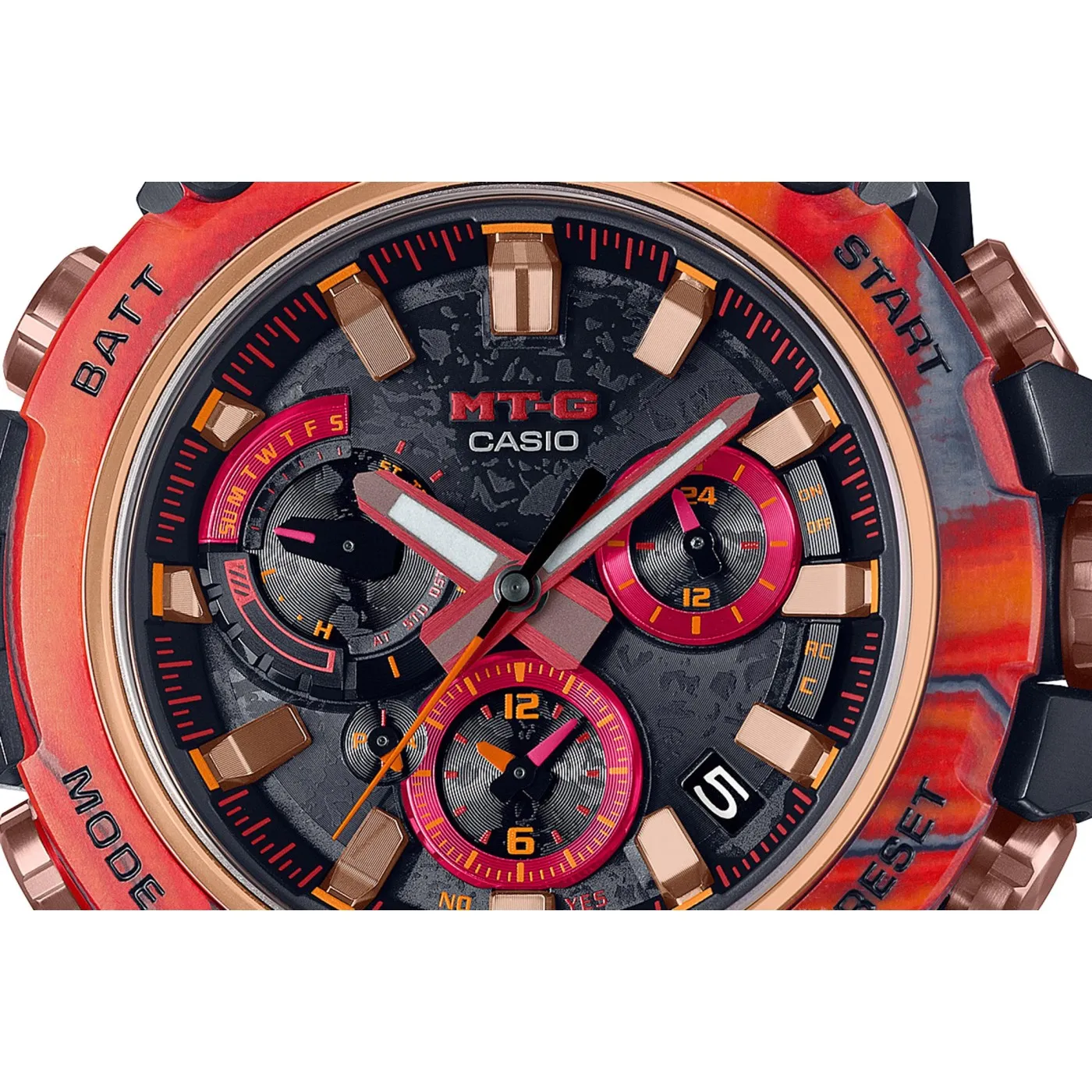 GSHOCK 40TH ANIVERSARIO FLARE RED SERIES MTGB3000FR1AER