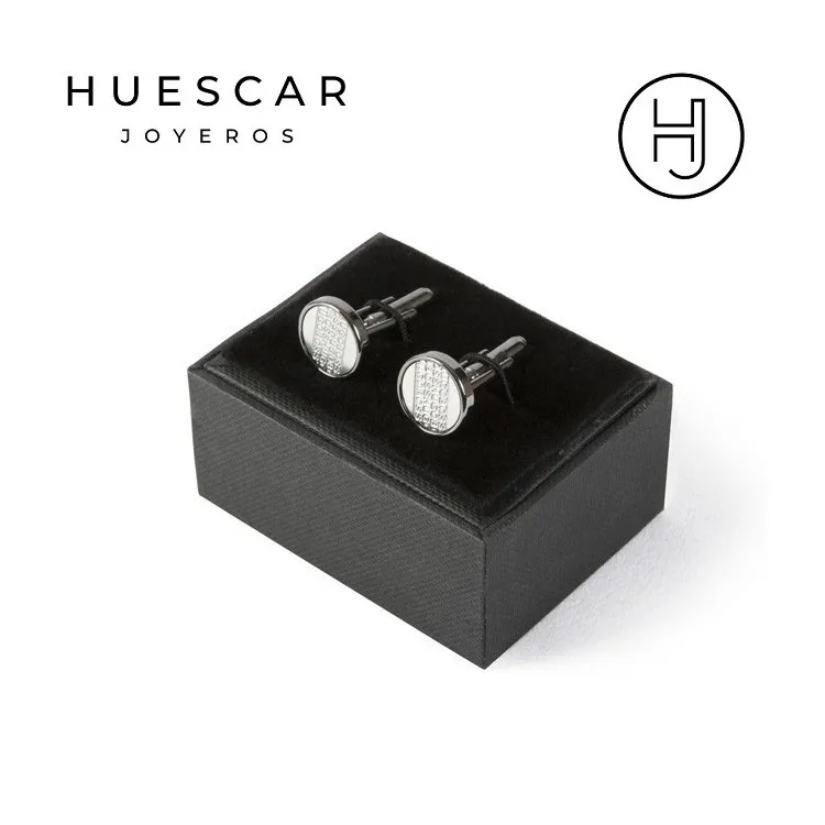 Gemelos para bodas circulares frases plata de ley