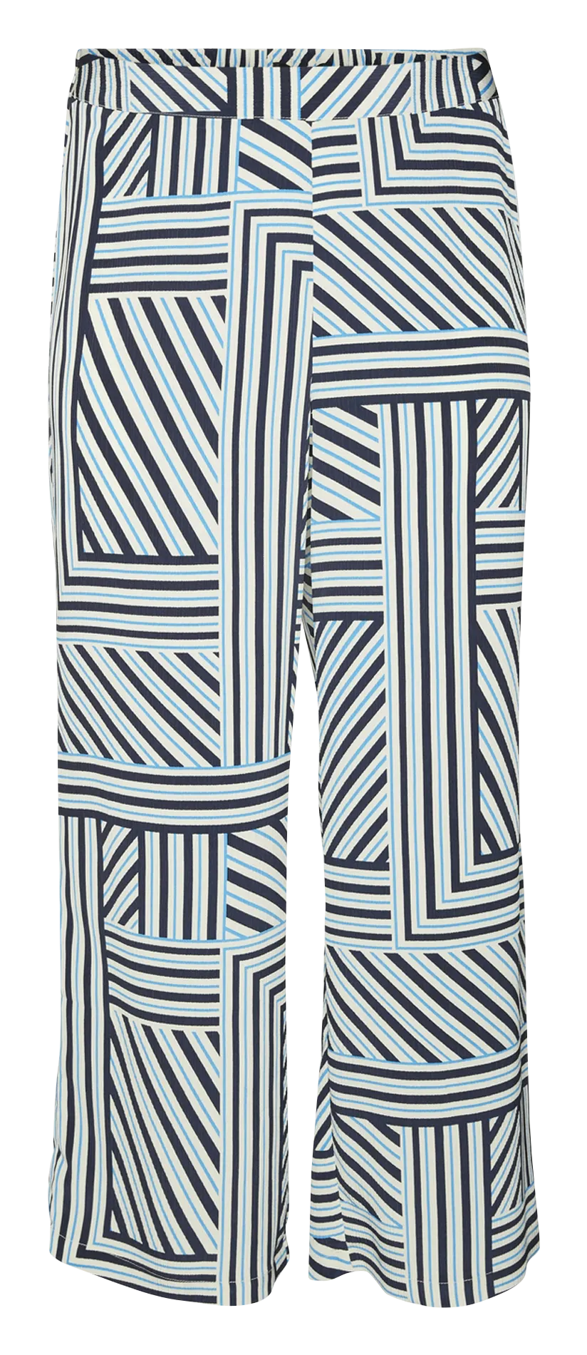 GIJI  PANTALóN DE TALLE ALTO ESTAMPADO EN MULTICOLOR