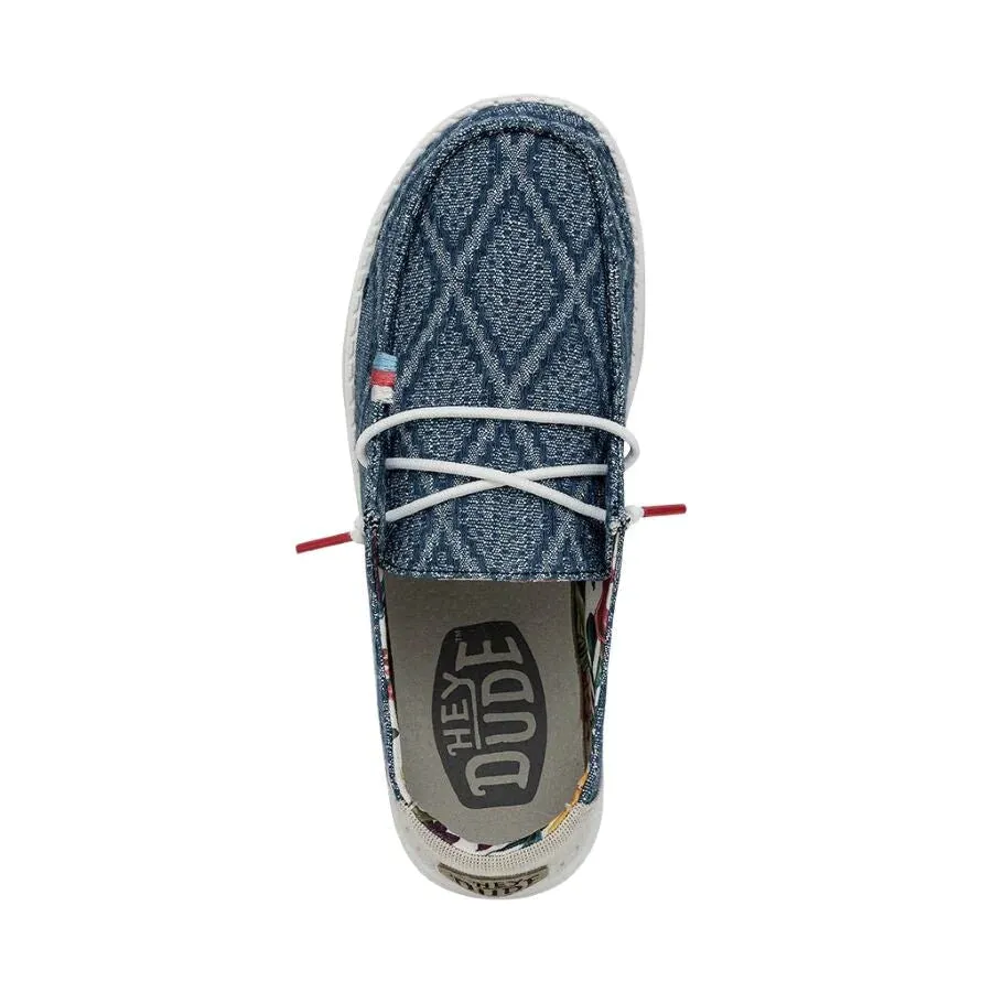 HEY DUDE WENDY BOHO TRUE BLUE PARA MUJER