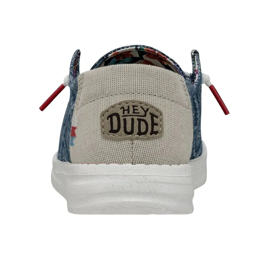 HEY DUDE WENDY BOHO TRUE BLUE PARA MUJER
