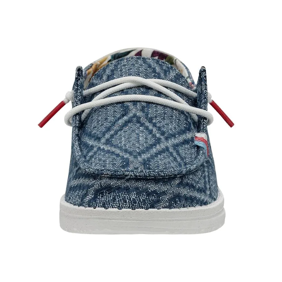 HEY DUDE WENDY BOHO TRUE BLUE PARA MUJER
