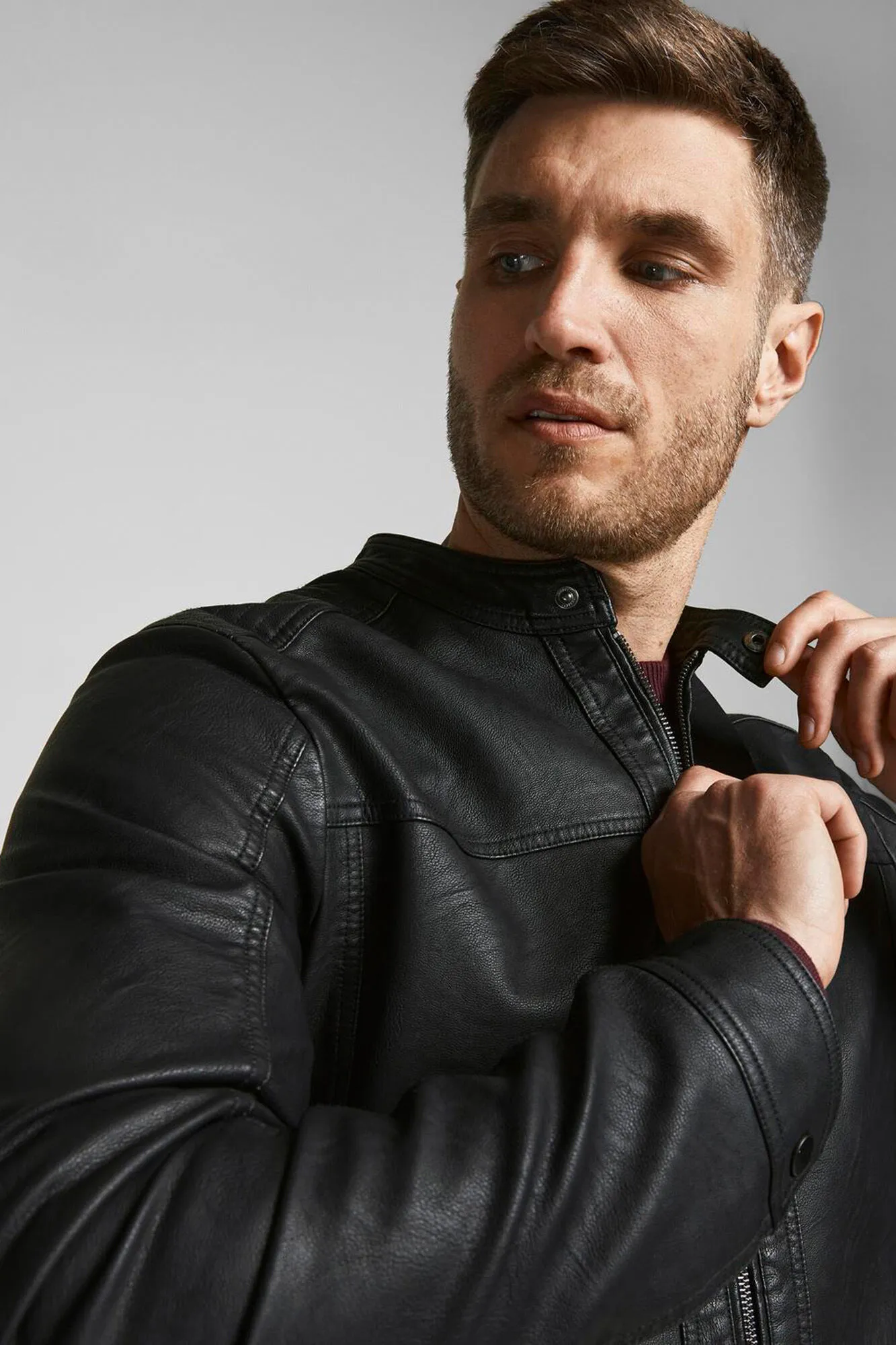 Jack & Jones Chaqueta simil cuero