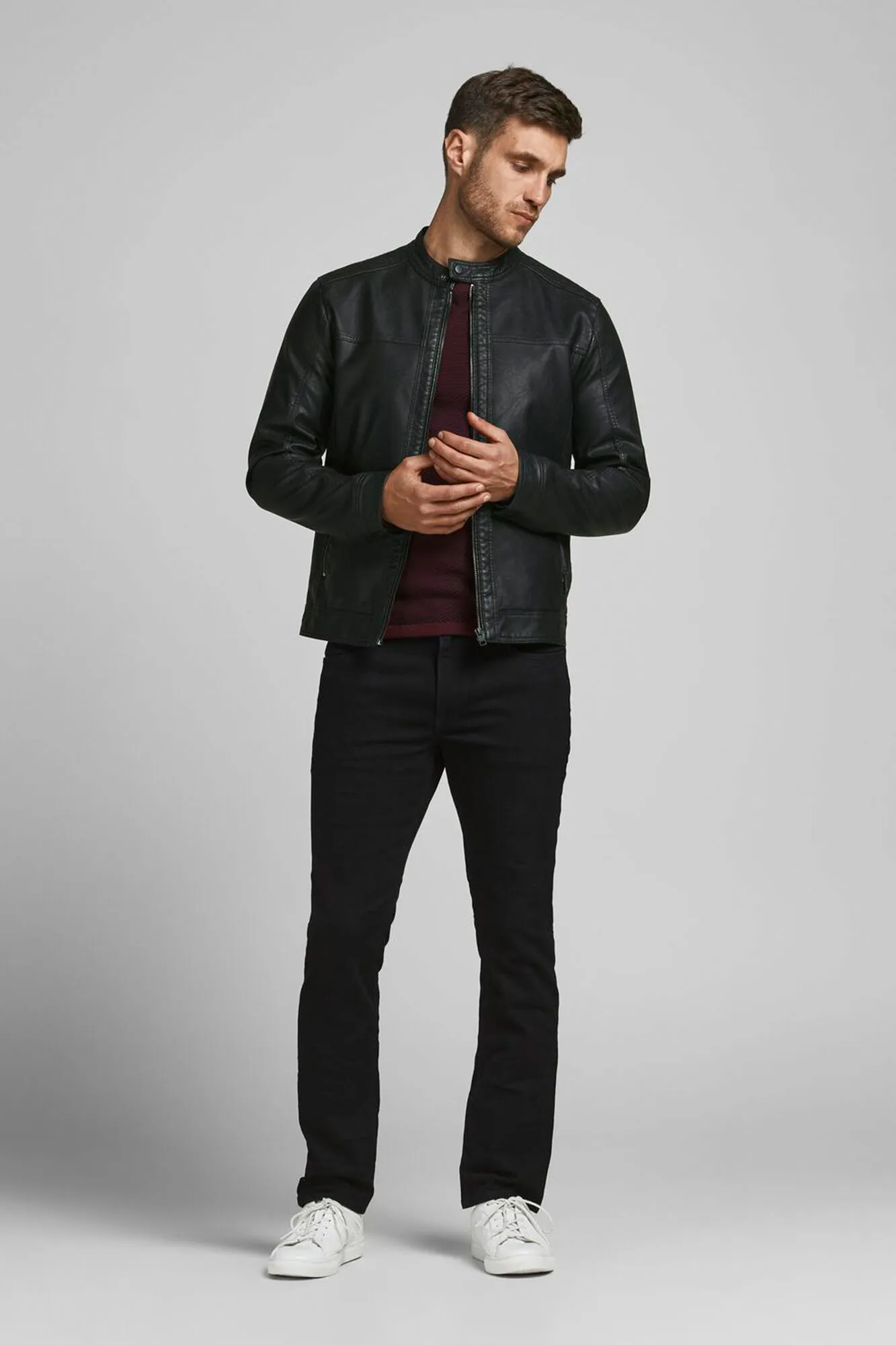 Jack & Jones Chaqueta simil cuero