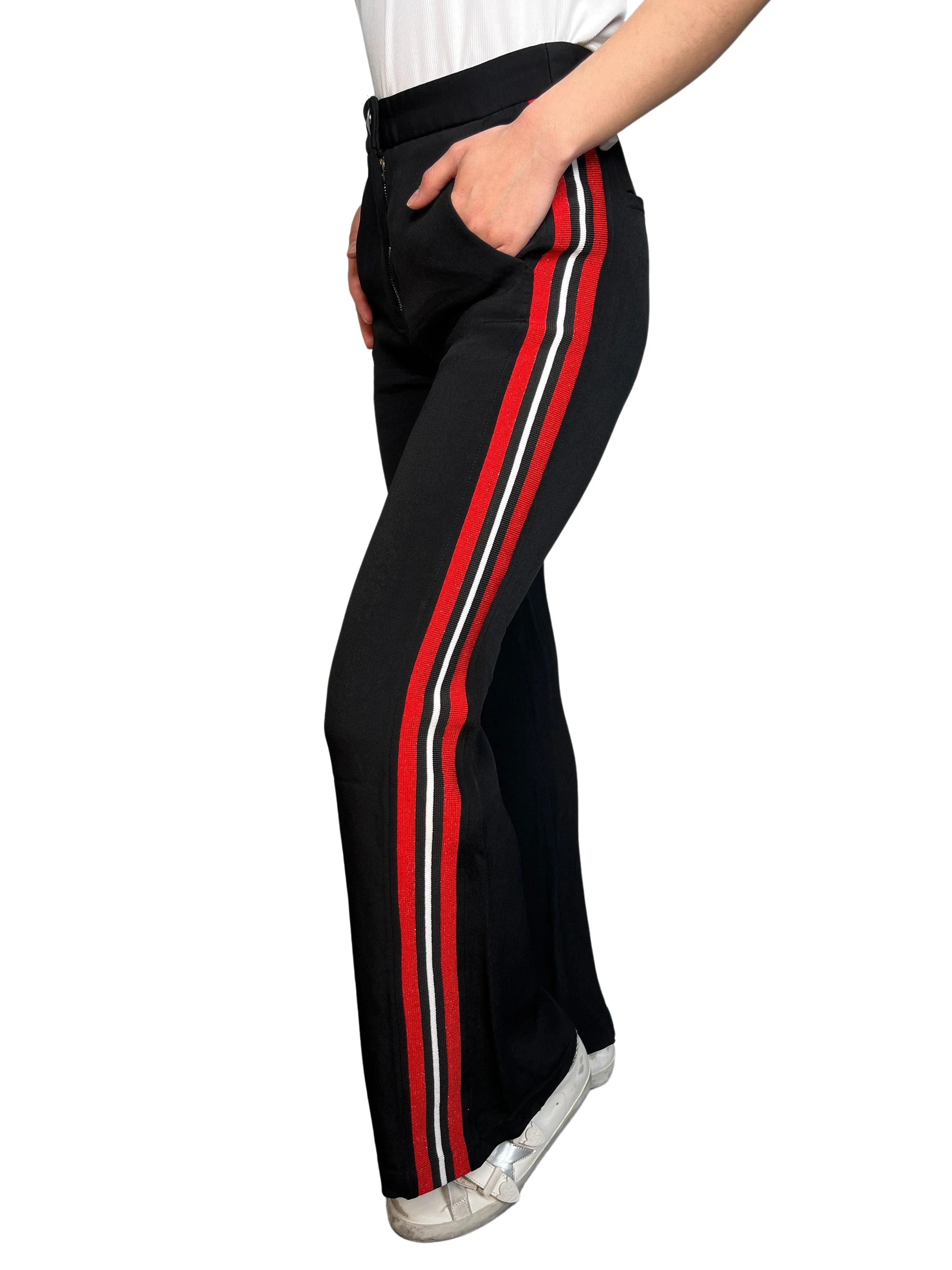 JAZMIN CHEBAR Pantalón Franjas Laterales