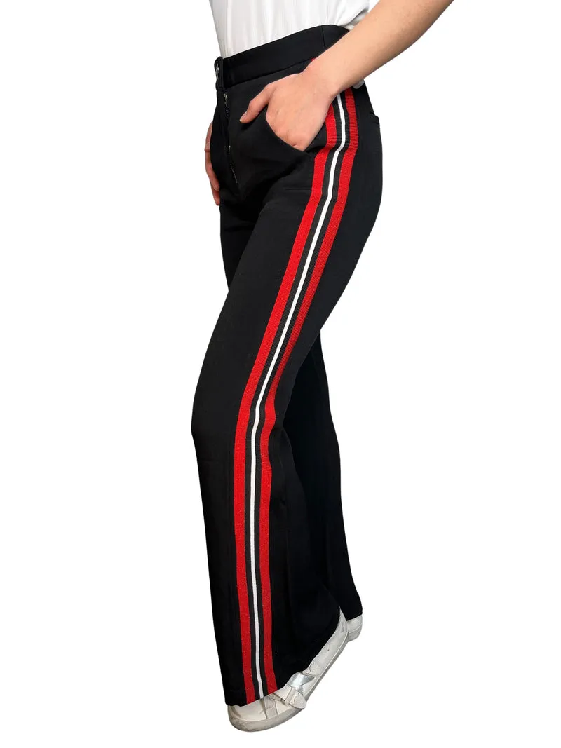 JAZMIN CHEBAR Pantalón Franjas Laterales