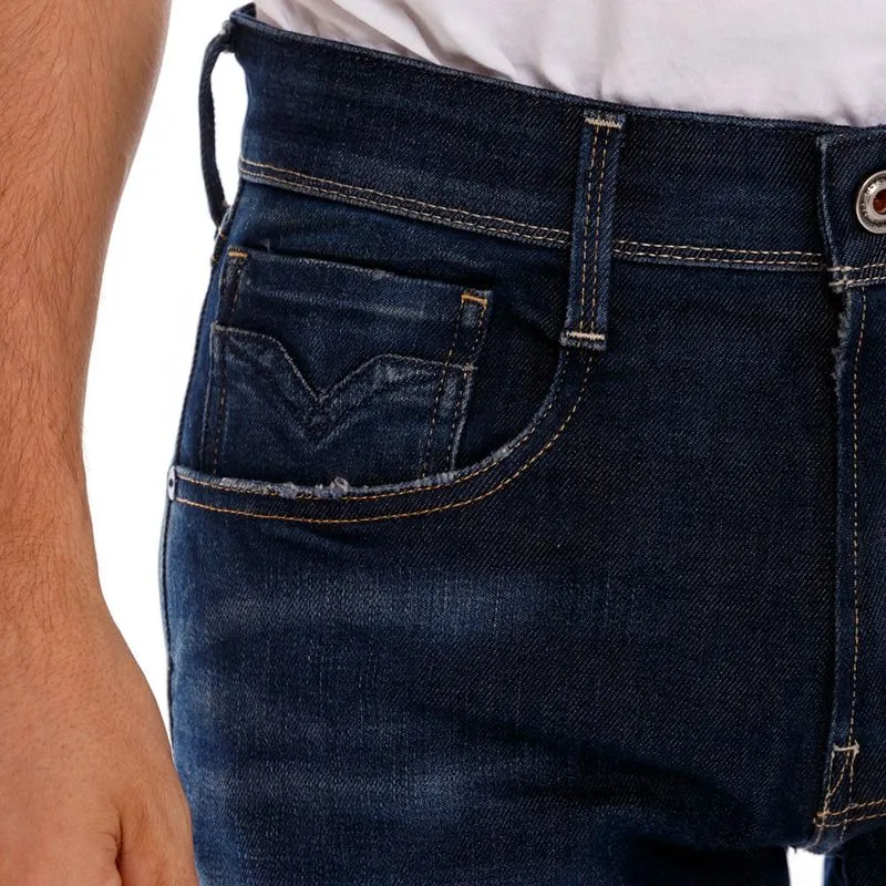 Jean Stretch Para Hombre Anbass Replay 23934