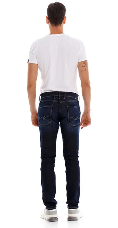 Jean Stretch Para Hombre Anbass Replay 23934