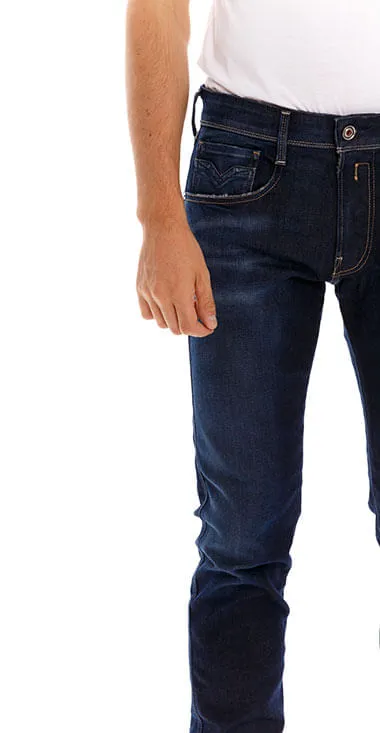 Jean Stretch Para Hombre Anbass Replay 23934