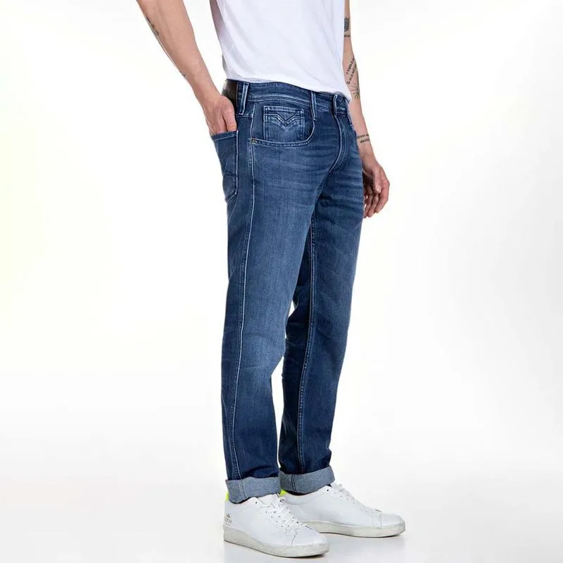 Jean Stretch Para Hombre Anbass Replay 52494