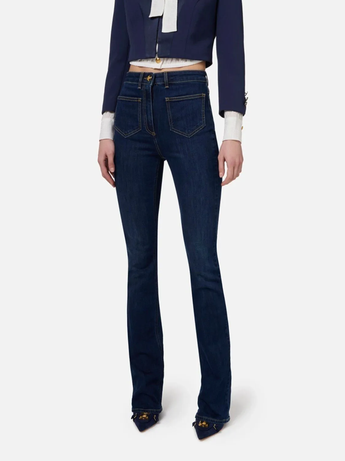 JEANS BOLSILLOS DELANTEROS ELISABETTA FRANCHI