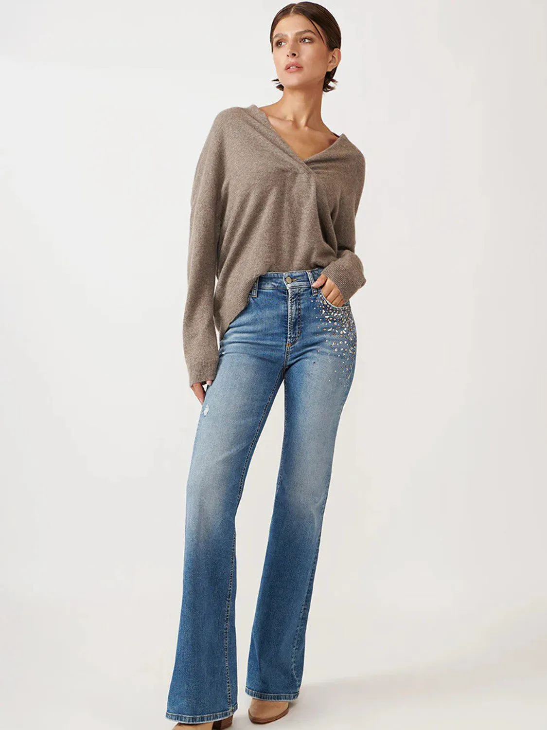 JEANS FAVIENNE CRISTAL BOLSILLO CAMBIO
