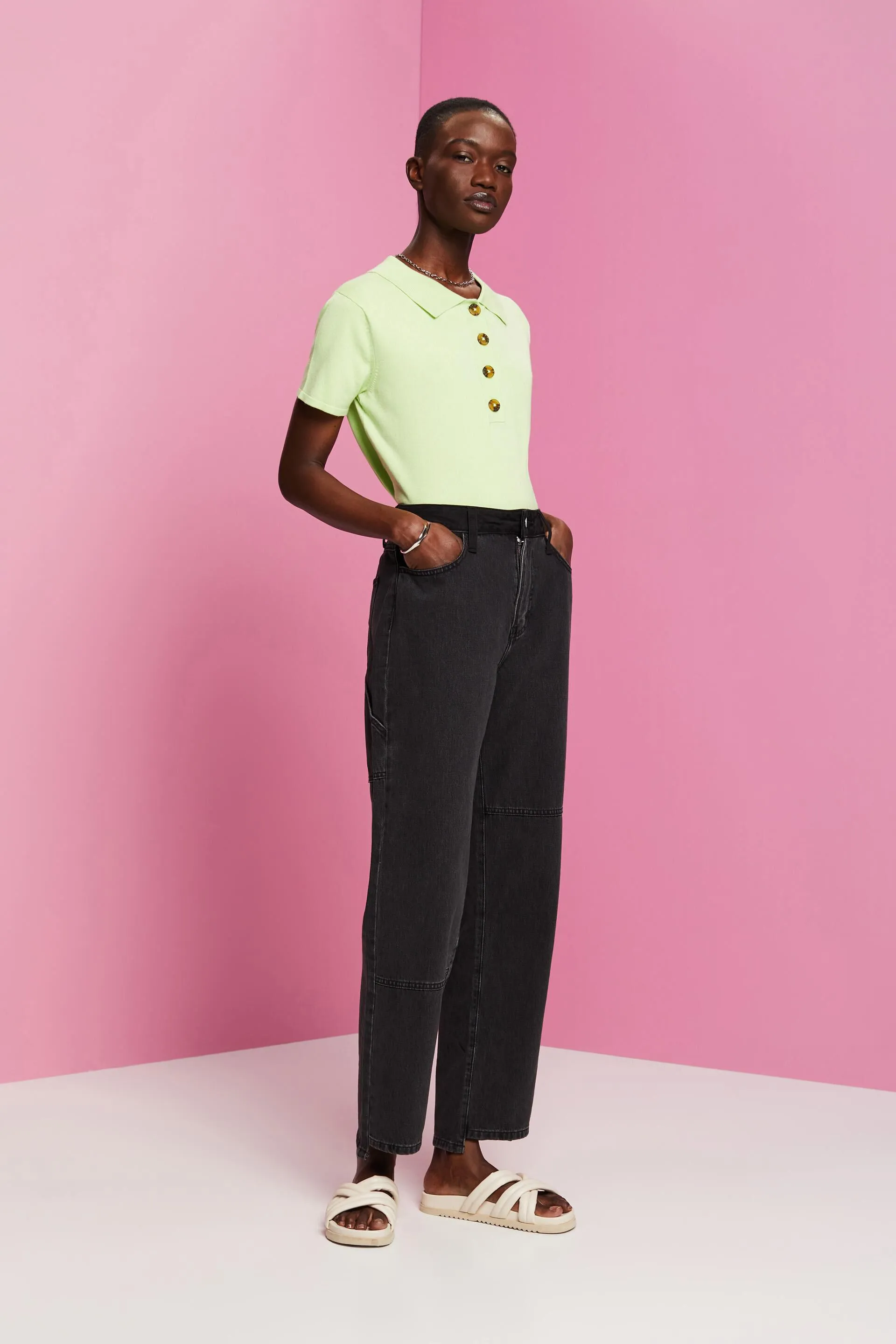 JEANS HIGHRISE RETRO WIDE LEG